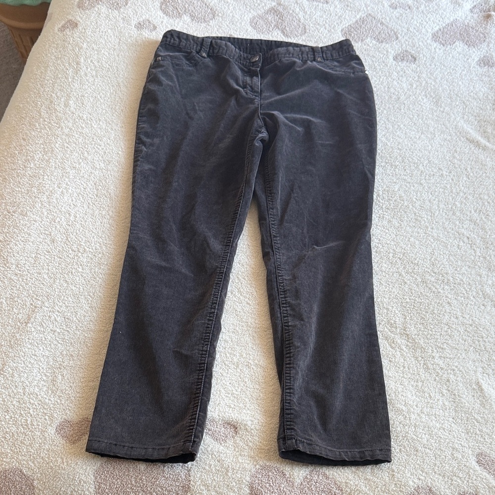 Black Corduroy Pants